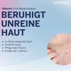 DERMASENCE Seborra Zink-Repairschaum 50 ml