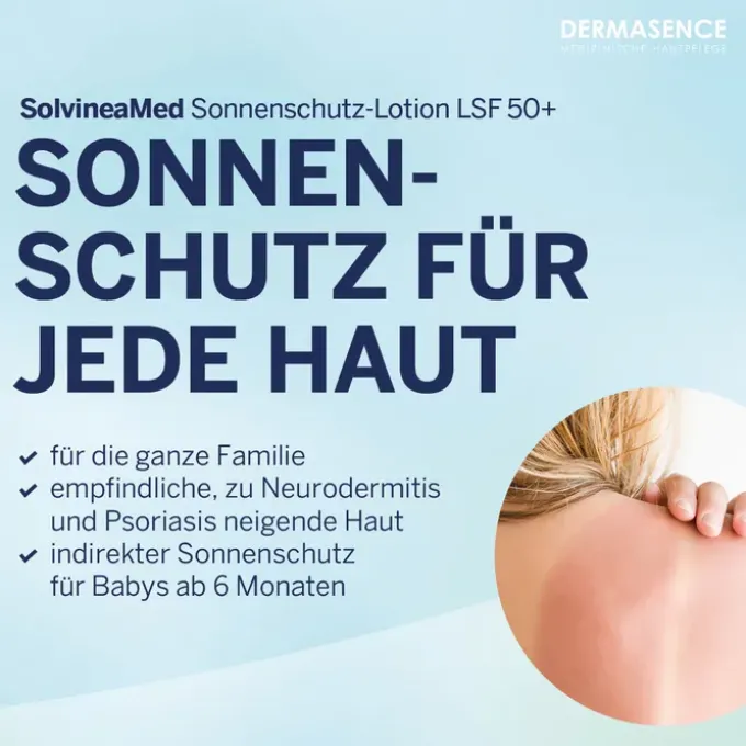 DERMASENCE SolvineaMed Sonnensch.Lotion LSF 50+ 200 ml