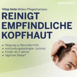 DERMASENCE Vitop forte Mildes Pflegeshampoo 200 ml