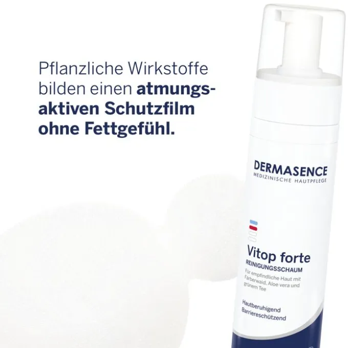 DERMASENCE Vitop forte Reinigungsschaum 200 ml