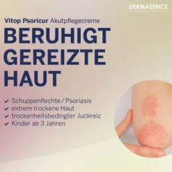 DERMASENCE Vitop Psoricur Akutpflegecreme 100 ml
