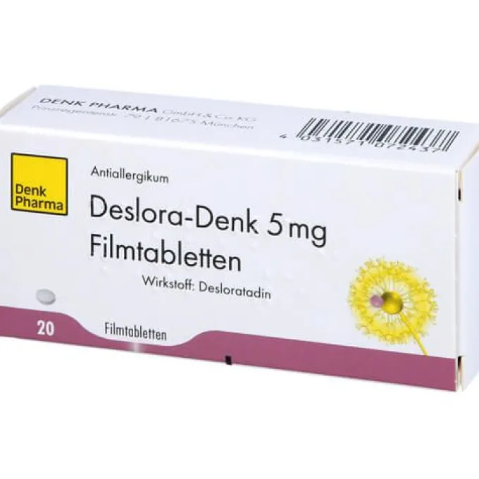 DESLORA-Denk 5 mg Filmtabletten 20 St