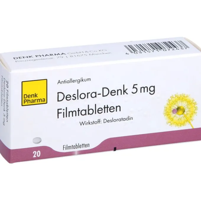 DESLORA-Denk 5 mg Filmtabletten 20 St