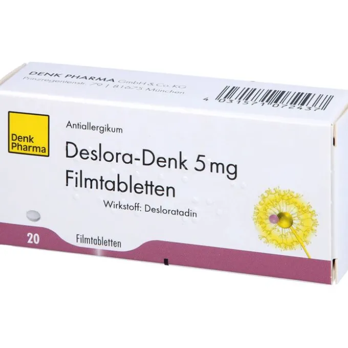 DESLORA-Denk 5 mg Filmtabletten 20 St