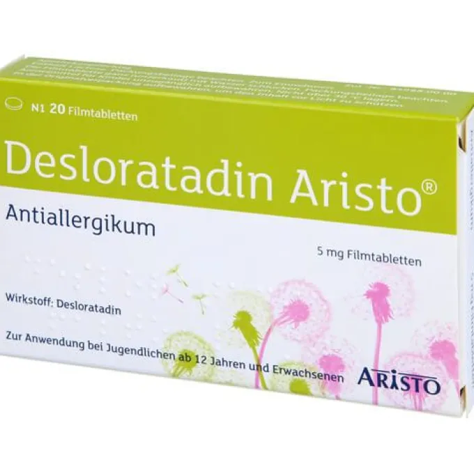 DESLORATADIN Aristo 5 mg Filmtabletten 20 St