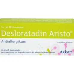 DESLORATADIN Aristo 5 mg Filmtabletten 20 St