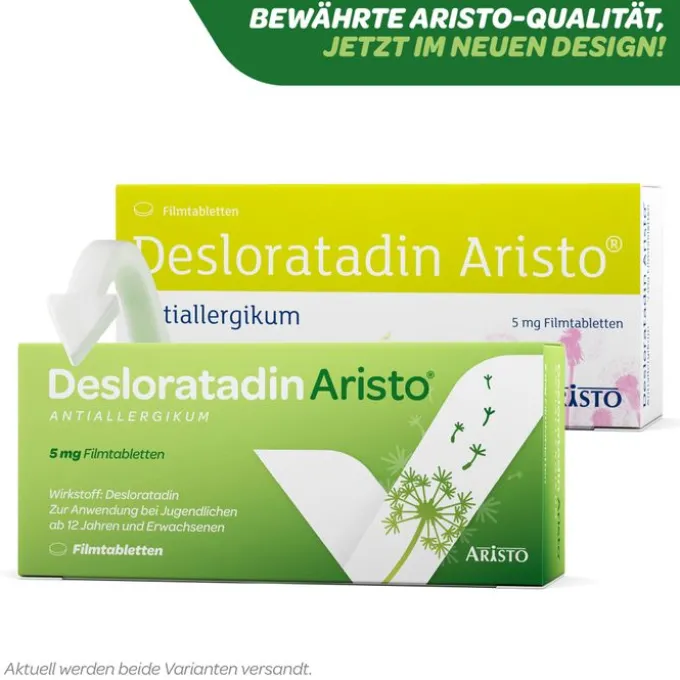 DESLORATADIN Aristo 5 mg Filmtabletten 20 St