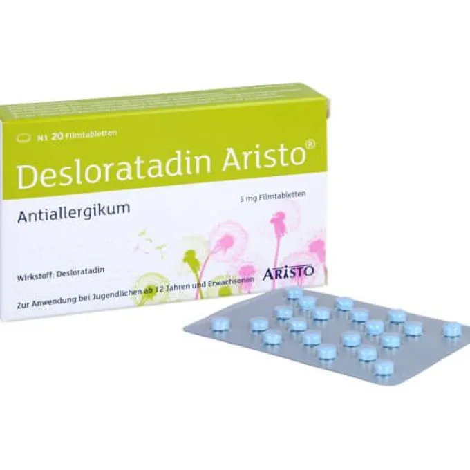 DESLORATADIN Aristo 5 mg Filmtabletten 20 St