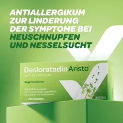 DESLORATADIN Aristo 5 mg Filmtabletten 20 St