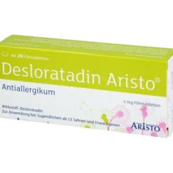 DESLORATADIN Aristo 5 mg Filmtabletten 20 St