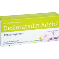 DESLORATADIN Aristo 5 mg Filmtabletten 20 St