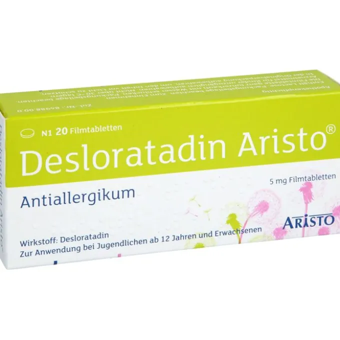 DESLORATADIN Aristo 5 mg Filmtabletten 20 St