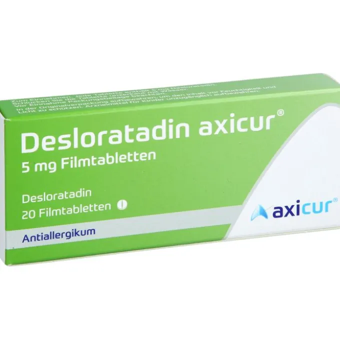 DESLORATADIN axicur 5 mg Filmtabletten 20 St