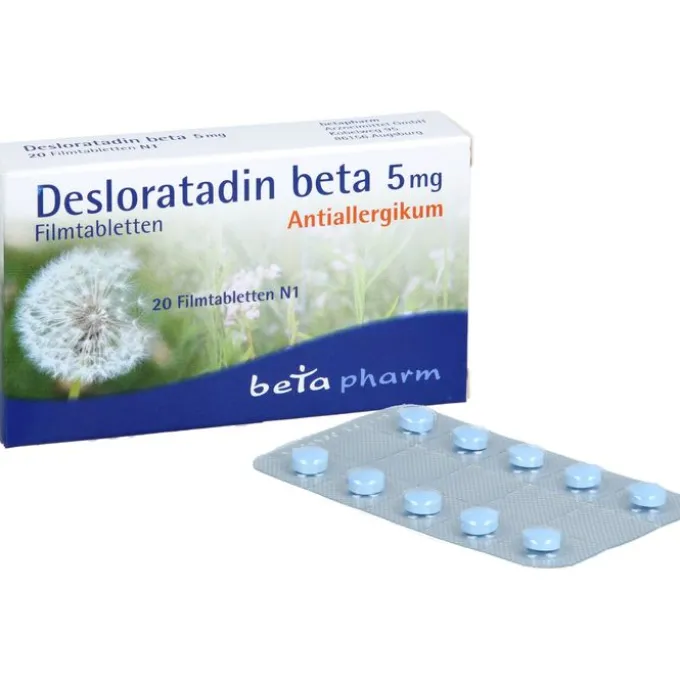 DESLORATADIN beta 5 mg Filmtabletten 20 St