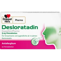 DESLORATADIN DoppelherzPharma 5 mg Filmtabletten 20 St