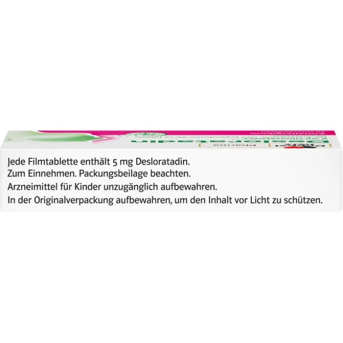 DESLORATADIN DoppelherzPharma 5 mg Filmtabletten 20 St