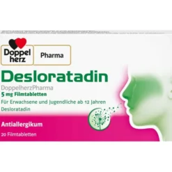 DESLORATADIN DoppelherzPharma 5 mg Filmtabletten 20 St