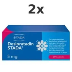DESLORATADIN STADA 5 mg Filmtabletten Set 2x50St