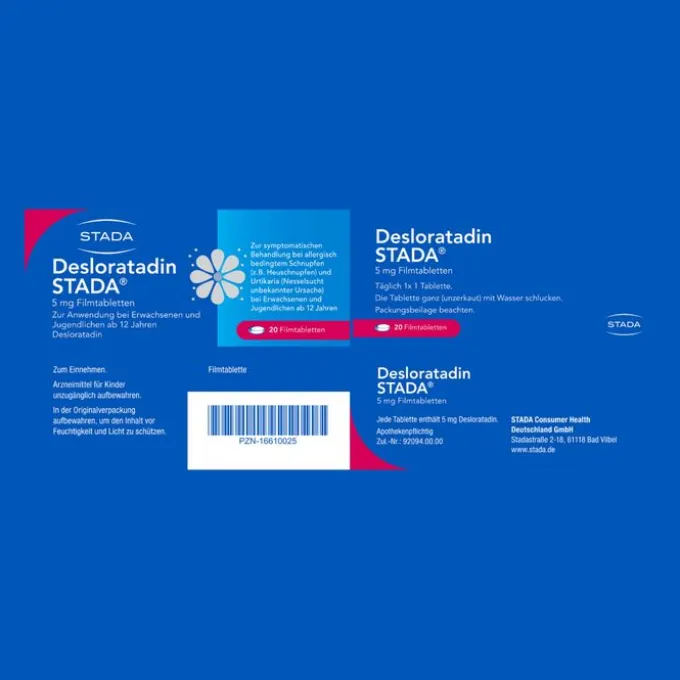 DESLORATADIN STADA 5 mg Filmtabletten 20 St