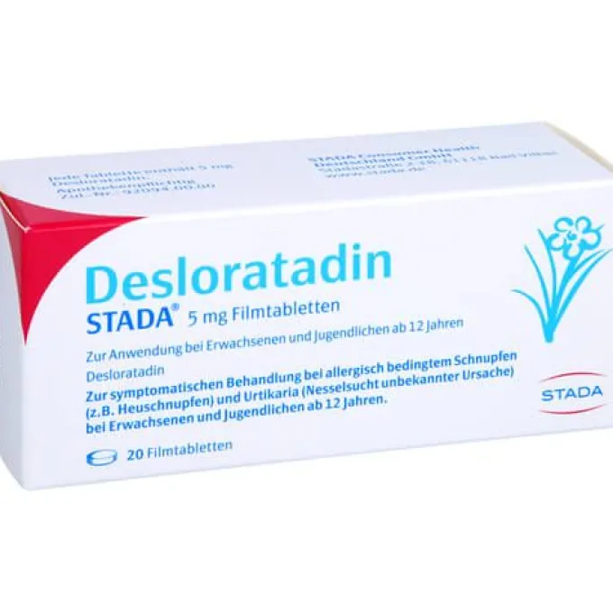 DESLORATADIN STADA 5 mg Filmtabletten 20 St
