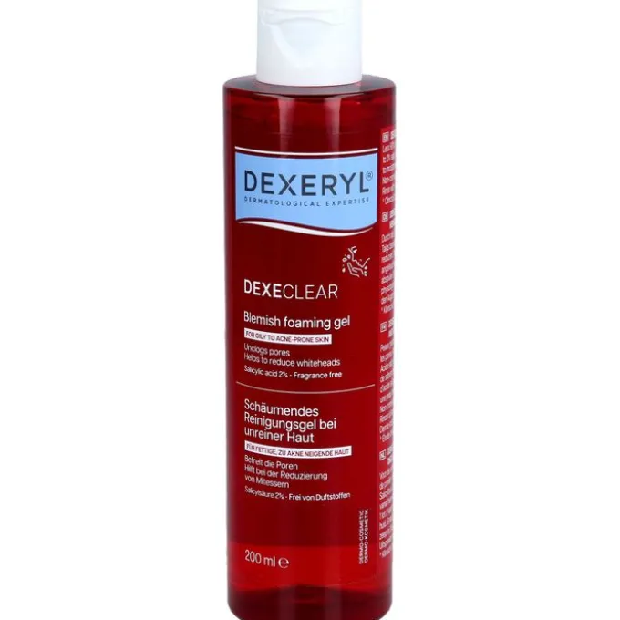 DEXERYL DEXECLEAR Reinig.Gel schäum.unreine Haut 200 ml