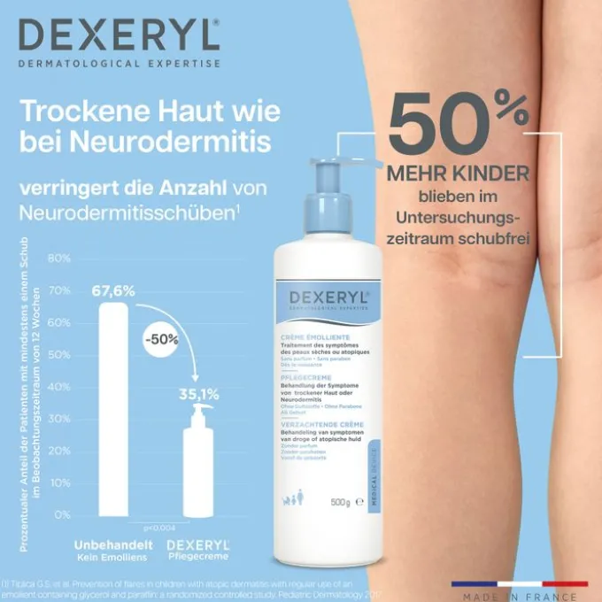 DEXERYL Pflegecreme 500 g