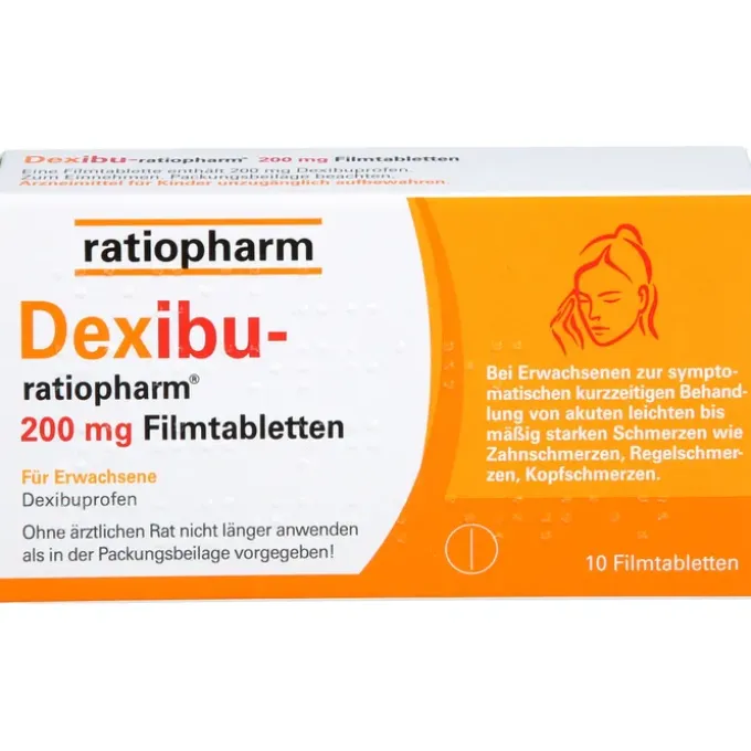 DEXIBU-ratiopharm 200 mg Filmtabletten 10 St