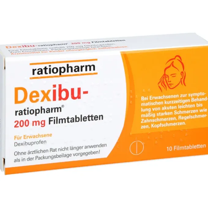 DEXIBU-ratiopharm 200 mg Filmtabletten 10 St