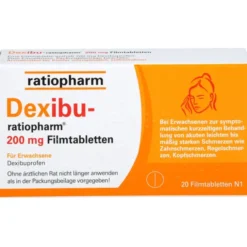 DEXIBU-ratiopharm 200 mg Filmtabletten 20 St