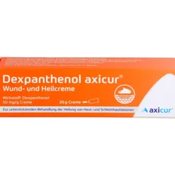 DEXPANTHENOL axicur Wund- und Heilcreme 50 mg/g 20 g