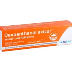 DEXPANTHENOL axicur Wund- und Heilcreme 50 mg/g 20 g