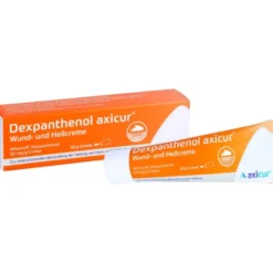 DEXPANTHENOL axicur Wund- und Heilcreme 50 mg/g 20 g