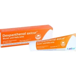 DEXPANTHENOL axicur Wund- und Heilcreme 50 mg/g 20 g
