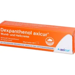 DEXPANTHENOL axicur Wund- und Heilcreme 50 mg/g 20 g