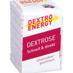 DEXTRO ENERGEN Johannisbeere Würfel 1 Stück