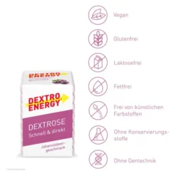 DEXTRO ENERGEN Johannisbeere Würfel 1 Stück