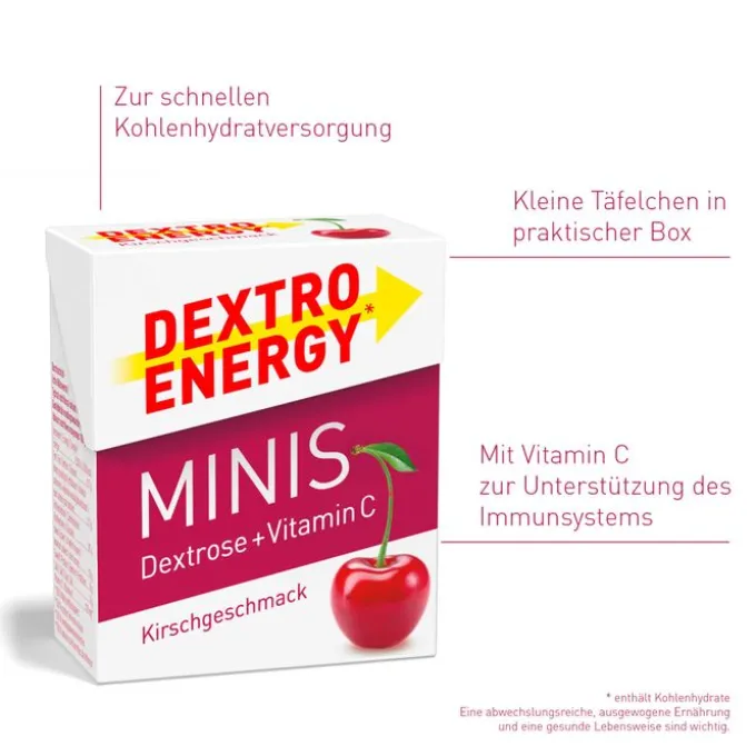 DEXTRO ENERGEN minis Kirsche 1 Stück