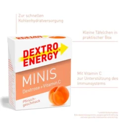 DEXTRO ENERGEN minis Pfirsich 1Stück