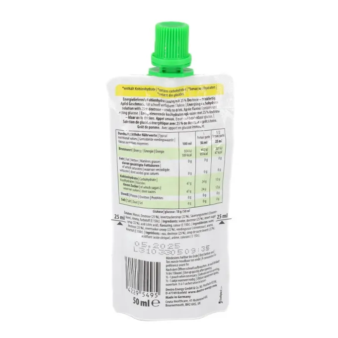 DEXTRO ENERGY Dextrose Drink Orange 50 ml