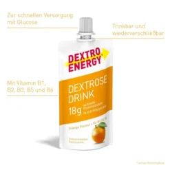 DEXTRO ENERGY Dextrose Drink Orange 50 ml