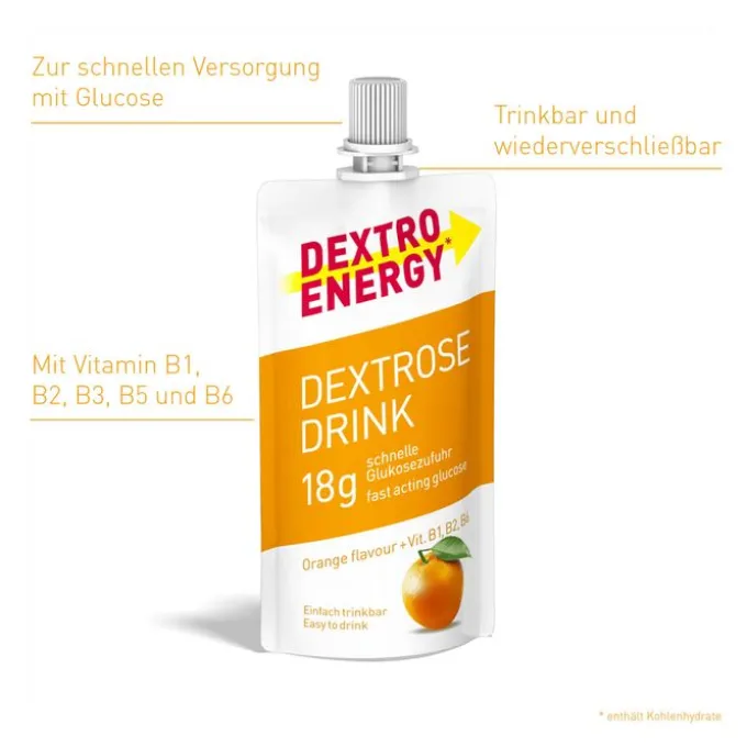 DEXTRO ENERGY Dextrose Drink Orange 50 ml
