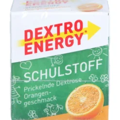 DEXTRO ENERGY Schulstoff Orange Täfelchen 50 g