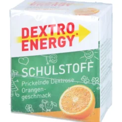 DEXTRO ENERGY Schulstoff Orange Täfelchen 50 g