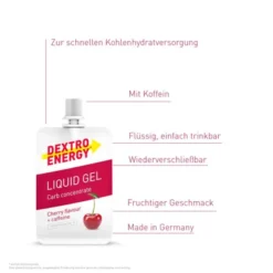DEXTRO ENERGY Sports Nutr.Liquid Gel Cherry 60 ml