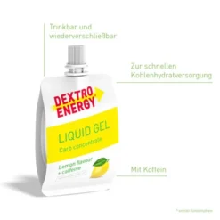DEXTRO ENERGY Sports Nutr.Liquid Gel Lemon+caffe. 60 ml