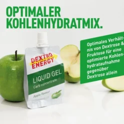 DEXTRO ENERGY Sports Nutr.Liquid Gel Apple 60 ml