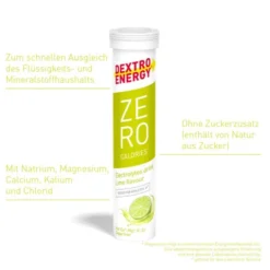 DEXTRO ENERGY Zero Calories lime Brausetabletten 20 Stück