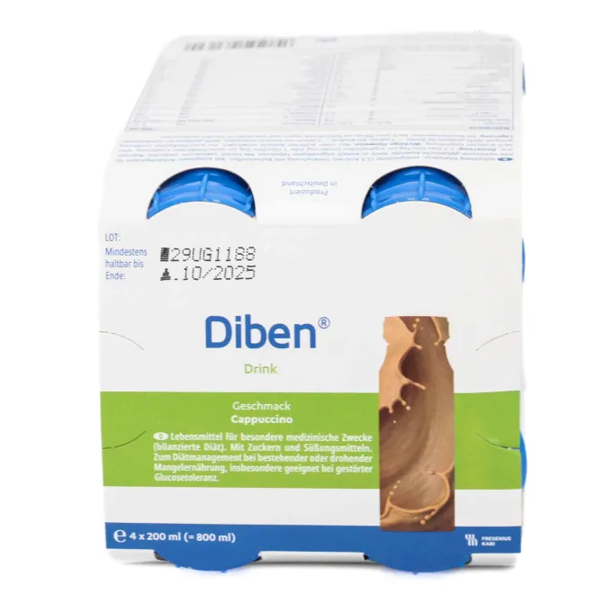 DIBEN DRINK Cappuccino 1.5 kcal/ml Trinkflasche 800 ml