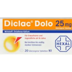 DICLAC Dolo 25 mg überzogene Tabletten 20 St