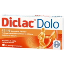 DICLAC Dolo 25 mg überzogene Tabletten 20 St